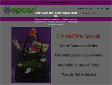 Tablet Screenshot of optari.com